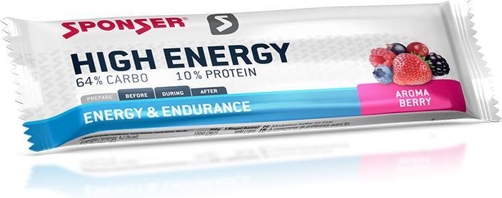 Produktbild Sponser High Energy Bar (30 Stk., 1350 g)