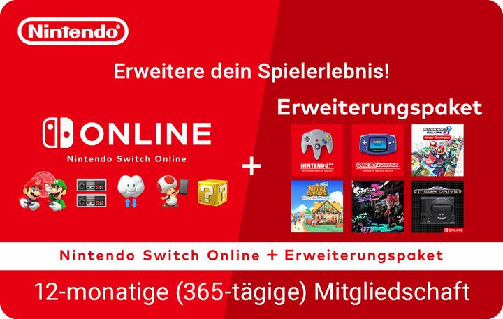 Immagine prodotto Nintendo Switch Online 12 months plus Expansion Pack (Individual) Digital Code (12 Mesi)