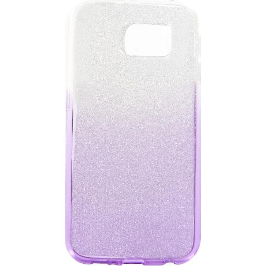 OEM TPU Case Shine für Samsung Galaxy S6 Edge violett (Samsung Galaxy S6 Edge), Smartphone Hülle