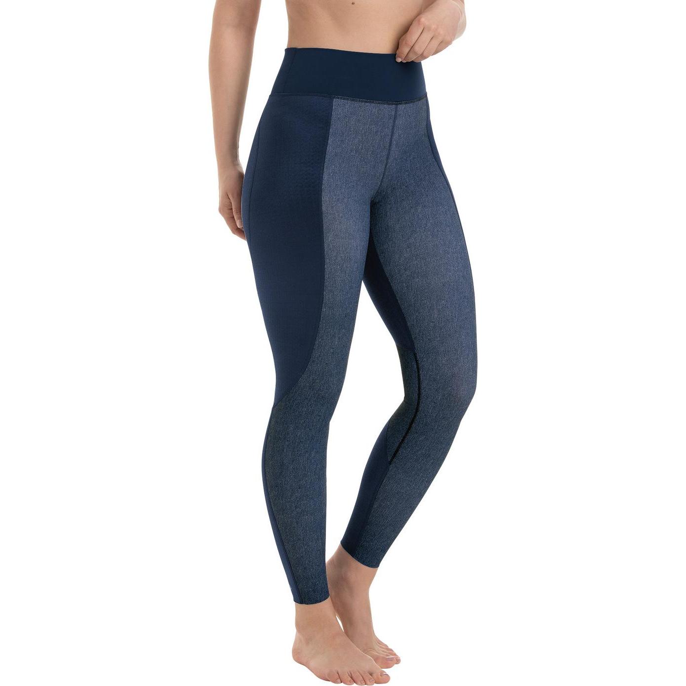Anita, Damen, Tights, Tights Compression Sport-Hose (38), Blau, 38