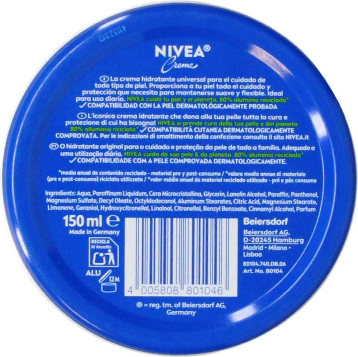Produktbild NIVEA Creme (150 ml) (Körpercreme, 150 ml)