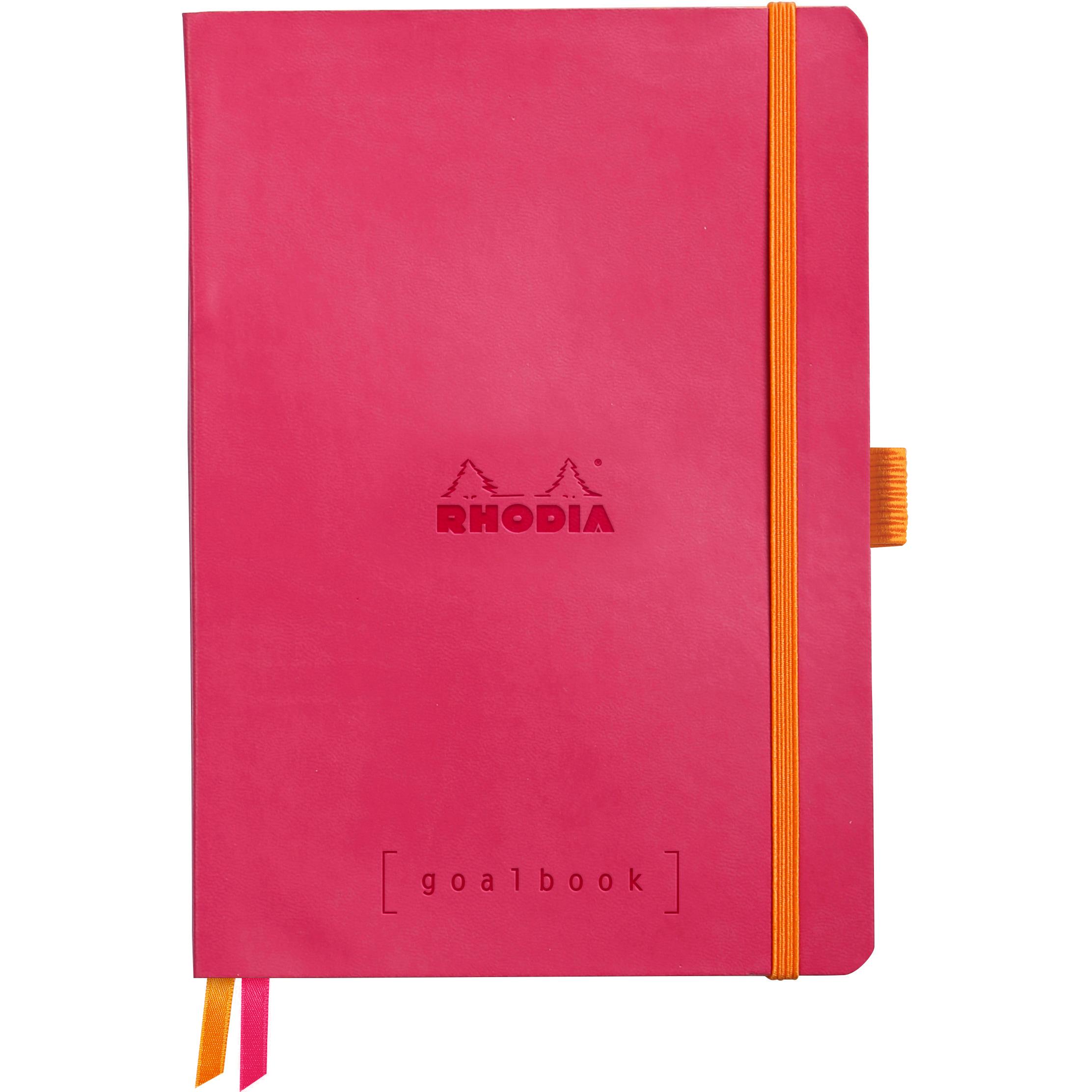 Rhodia, Quaderni + Bloc notes, Libro degli obiettivi di Rhodiarama (A5, Quadretti, Copertina morbida)