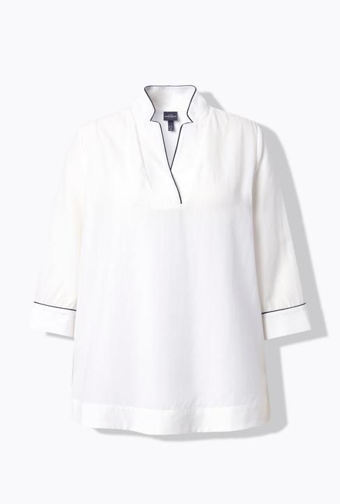 Actual product image Ulla Popken Collared Lyocell Blouse (54)