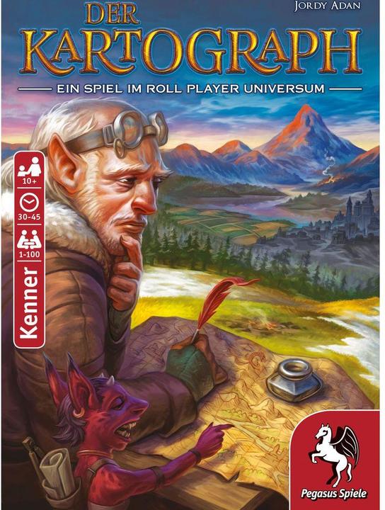 Image du produit Pegasus Le cartographe (Allemand)