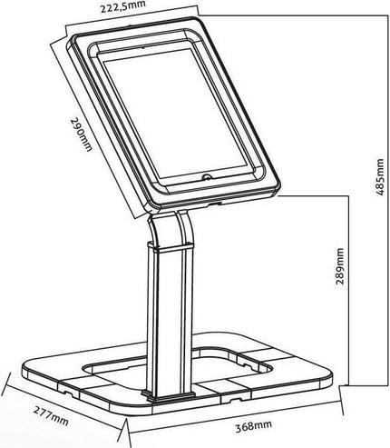 Produktbild PureMounts PDS-5500 TABLET STAND Uni