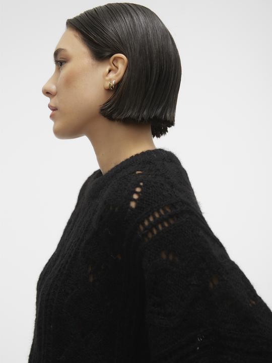 Produktbild Vero Moda Rundhals Voluminöser Armschnitt Pullover Strickpullover (XS)