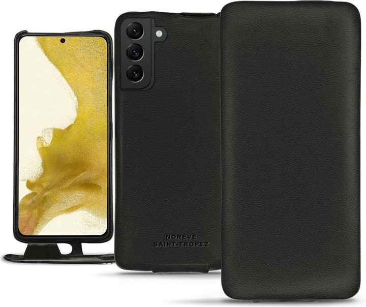 Noreve Lederschutzhülle vertikal (Samsung Galaxy S22)