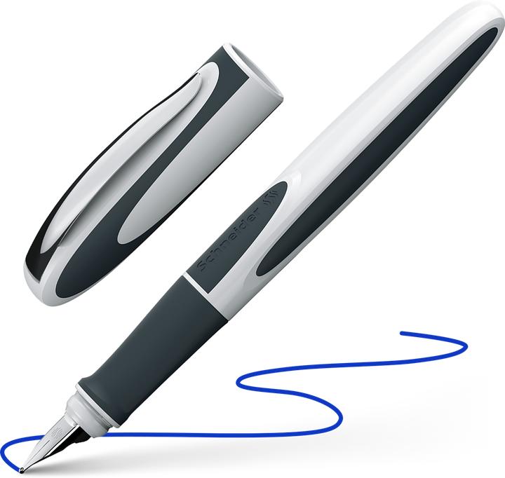 Actual product image Schneider Ray fountain pen (white/dark grey, 1 x)