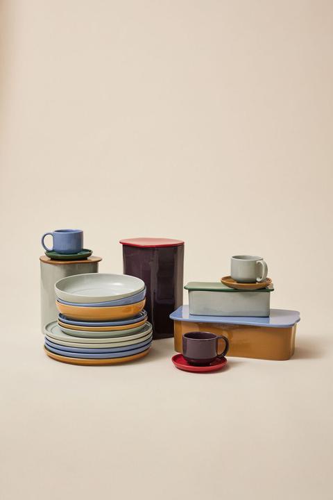 Actual product image Hübsch Amare Dinner Plate Sand (1x, 28 cm)