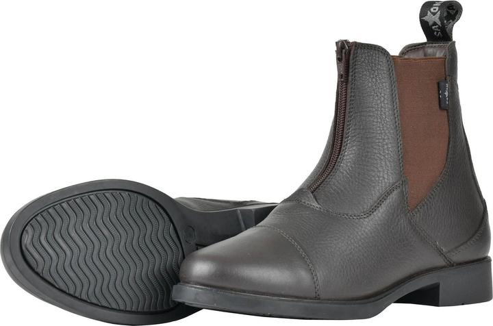 Actual product image Saxon Allyn leather paddock boots with zip (32)