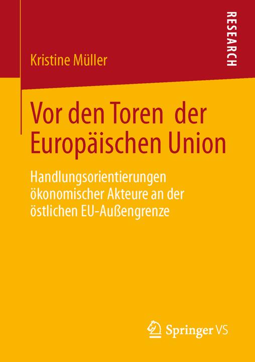 Produktbild Vor den Toren der Europäischen Union (Deutsch, Kristine Müller, 2013)