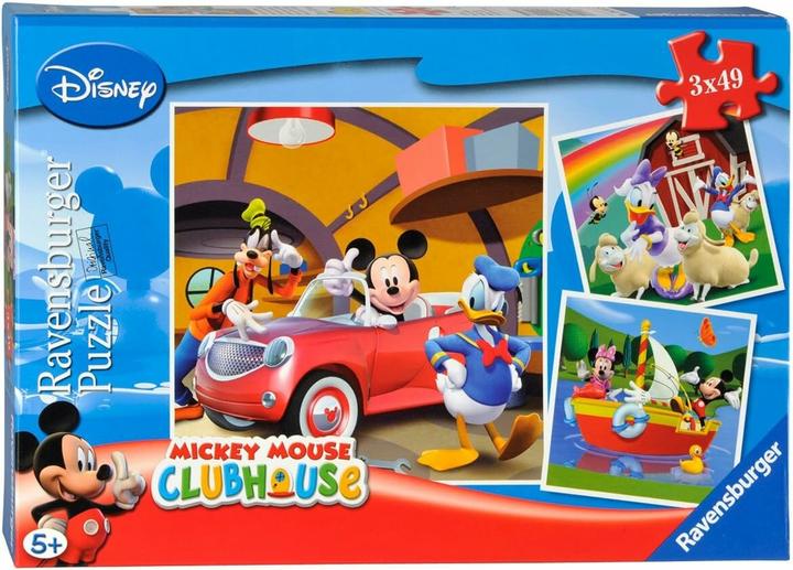 Actual product image Ravensburger Mickey Mouse, 3x49st. (49 pieces)