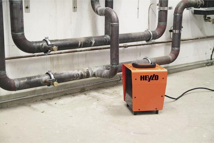 Actual product image Heylo Electric heater DE3XL Heat output 1.5 - 3 kW (3000 W)
