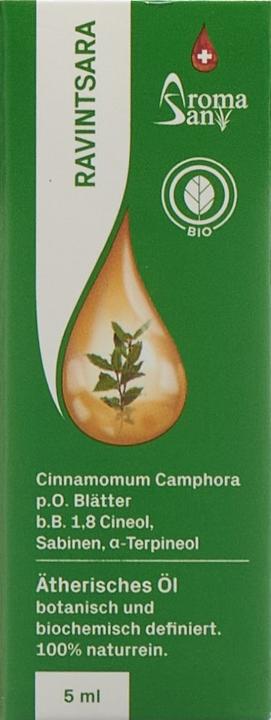 Actual product image AromaSan Ravintsara organic
