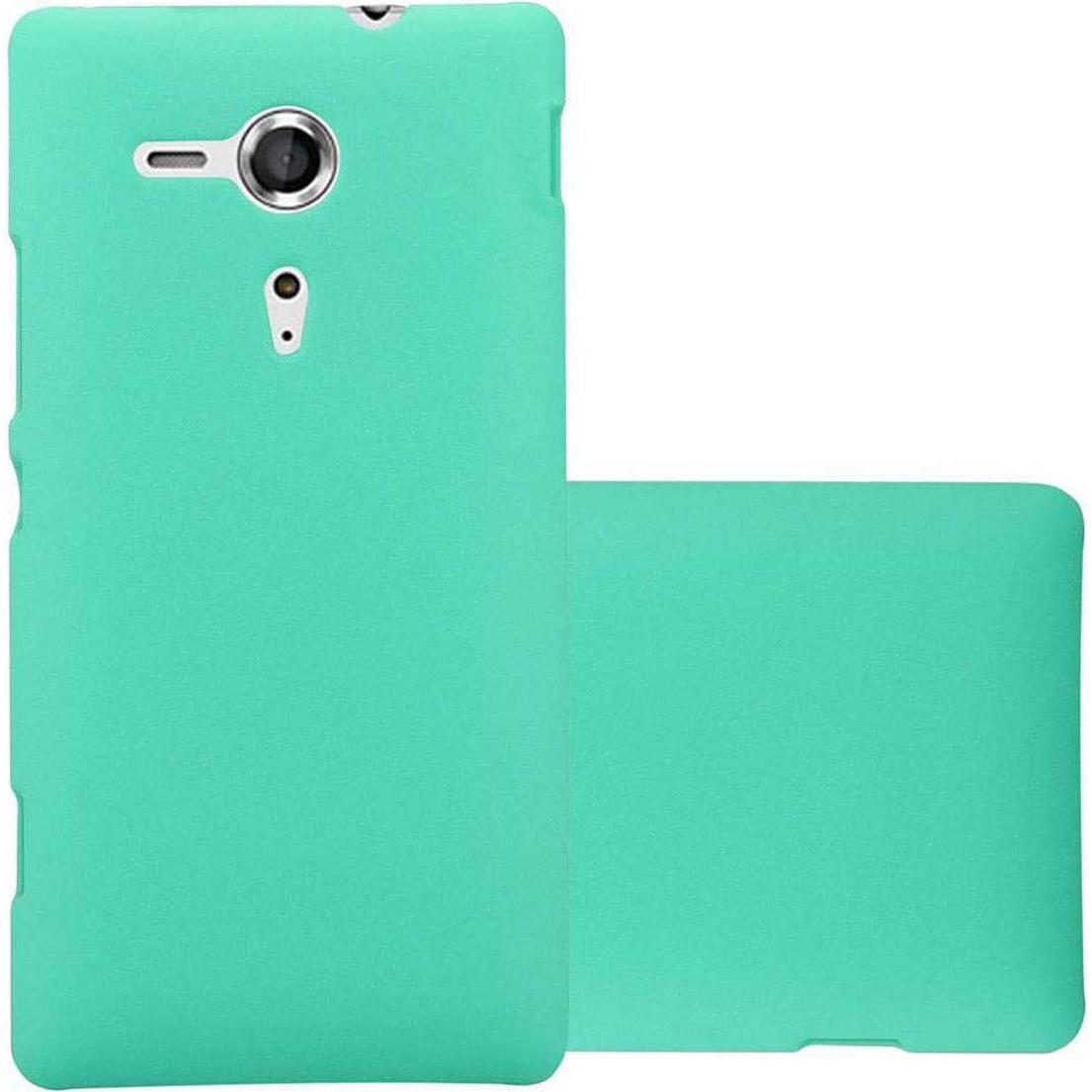 Thumbnail - Cadorabo Hard Cover Frosty Cover (Sony Xperia SP), Smartphone Hülle, Grün