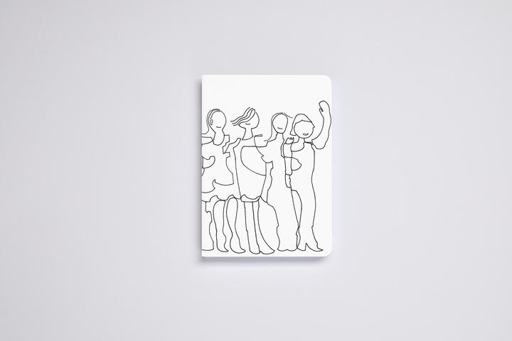 Produktbild Nuuna Graphic S, Friends by Myriam Beltz (15 x 10.8 cm, Gepunktet, Weicher Einband)