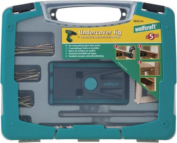 Produktbild wolfcraft 1 Undercover Jig-Set, Pozidriv (1 Stk.)