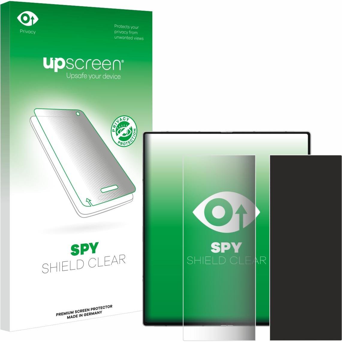 upscreen Spy Shield Blickschutzfolie (1 Stück, Samsung Galaxy Z), Smartphone Schutzfolie, Blau