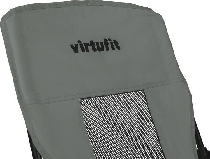 Produktbild Virtufit Sedia da spiaggia pieghevole - Grigia