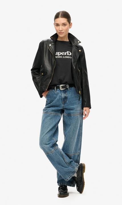 Produktbild Superdry Lässiges T-Shirt in Metallic-Optik (12XL)