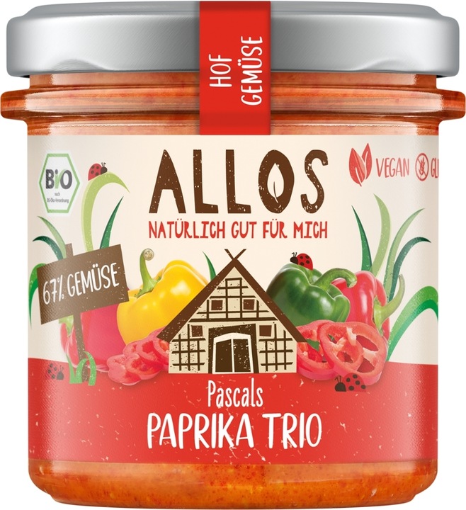 Produktbild Allos Hofgemüse Peters Paprika Trio (135 g)