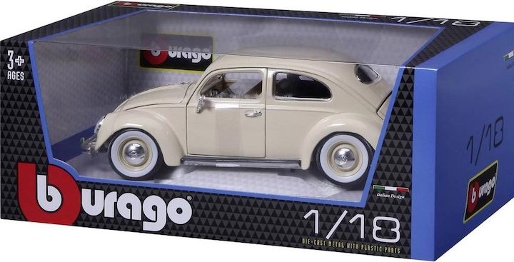 Immagine prodotto Bburago Modellino 1:18 VW Maggiolino 1955