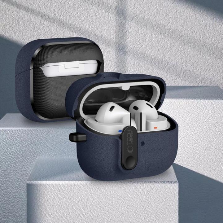 Produktbild Tech-Protect Slim Hook Samsung Galaxy Buds 3 / 3 Fe / 3 Pro Fluffy Blau