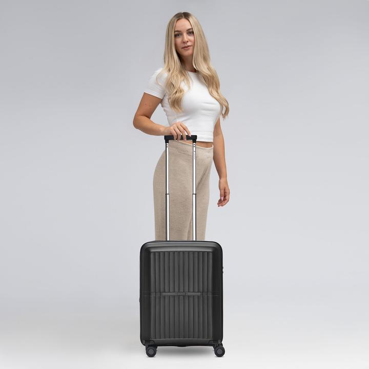 Immagine prodotto Pactastic Collection 01 Carrello cabina a 4 ruote da 55 cm con piega a espansione (42 l)