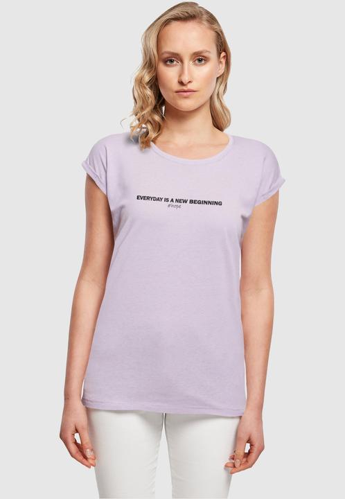 Produktbild Merchcode Ladies Hope Extended Shoulder Tee - 112549 (M)