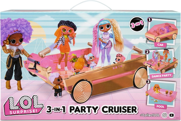 Actual product image L.O.L. Surprise! L.O.L. Surprise 3-in-1 Party Cruiser