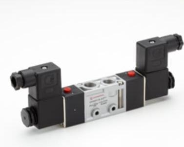 RS PRO 5/2 Solenoid Operated Valve, G1/4", 24V