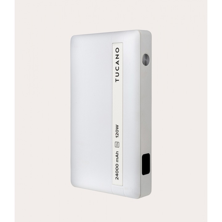 Produktbild Tucano Power bank for laptop, 24000 mAh, Weiss (24000 mAh, 120 W)