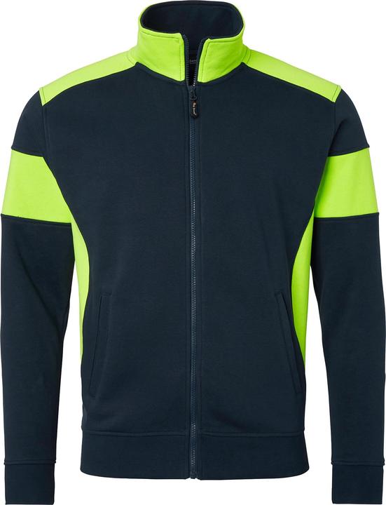 Immagine prodotto Top Swede 223 Felpa, unisex, L blu navy/giallo fluorescente (L)