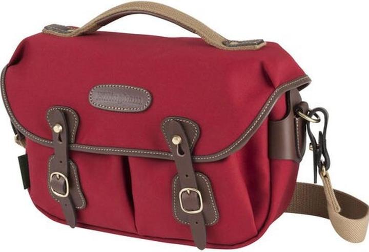 Burgundy Canvas, Chocolate Leather