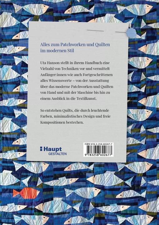 Produktbild Patchworken und Quilten (Deutsch, Uta Hanson, 2024)