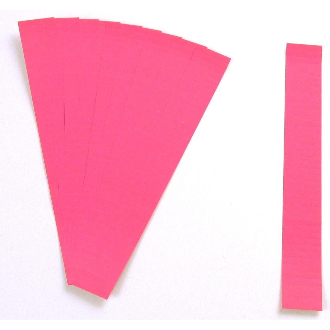 Thumbnail - Ultradex, Kartenaufbewahrung, Einsteckkarten für 15mm Einsteckschiene 40x12mm magenta VE=220 Stück