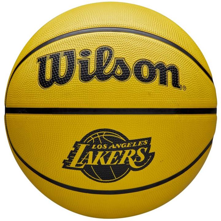 Actual product image Wilson - NBA Basketball - LA Lakers - Team Tribute - Grösse 5 - gelb (5)