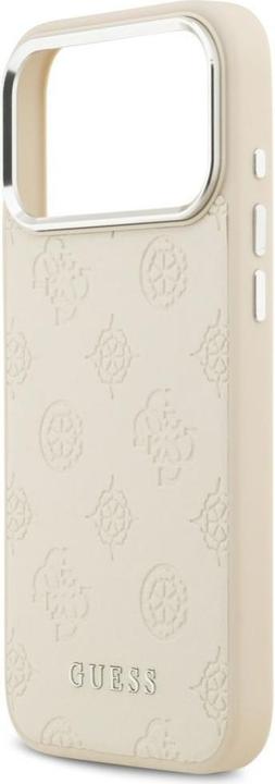 Image du produit Guess Smooth PU Leather Peony Pattern Case für Apple iPhone 17 Pro Max - beige (Apple iPhone 17 Pro Max)