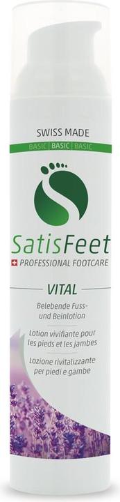 Produktbild Satisfeet Vital Airless (Fusscrème & Fussgel, 100 ml)