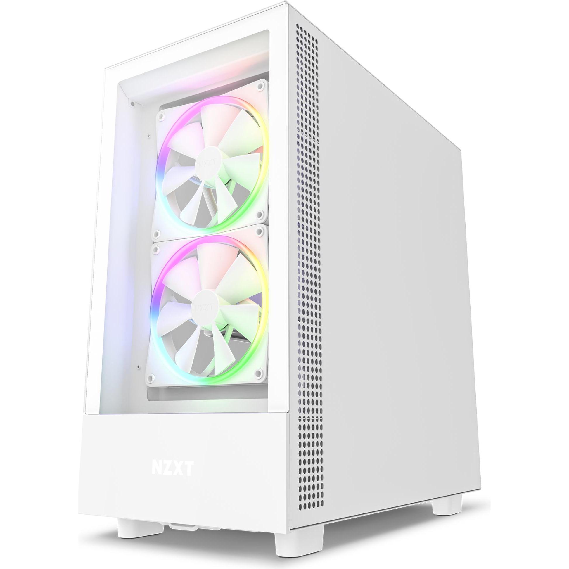 Thumbnail - NZXT H5 Elite (ATX, mATX, Mini-ITX), PC Gehäuse, Weiss