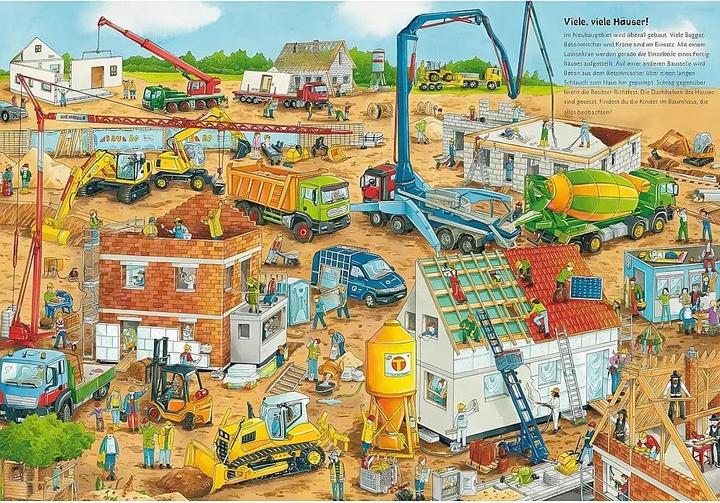 Image du produit Duden 24+: Bagger, Kran und Tunnelbau. Das grosse Wimmelbuch von der Baustelle (Allemand, Christina Brown, 2020)