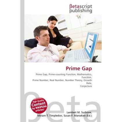 Prime Gap, Schulbücher von Susan F. Marseken, Lambert M. Surhone, Miriam T. Timpledon