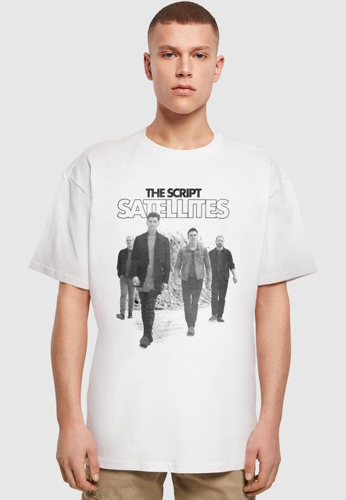Produktbild Merchcode The Script - Satellites Photo Heavy Oversize Tee - 172023 (L)