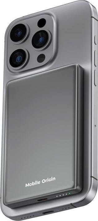 Image du produit Mobile Origin Powerbank 5000mAh 3in1 Metal Slim PowerBank PB4 (5000 mAh)