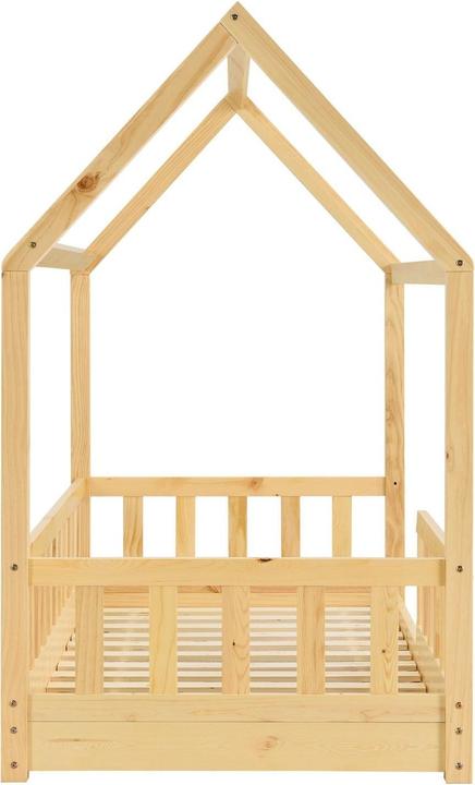 Image du produit Juskys Kinderbett Marli 80x160cm - Natur (80 x 160 cm)