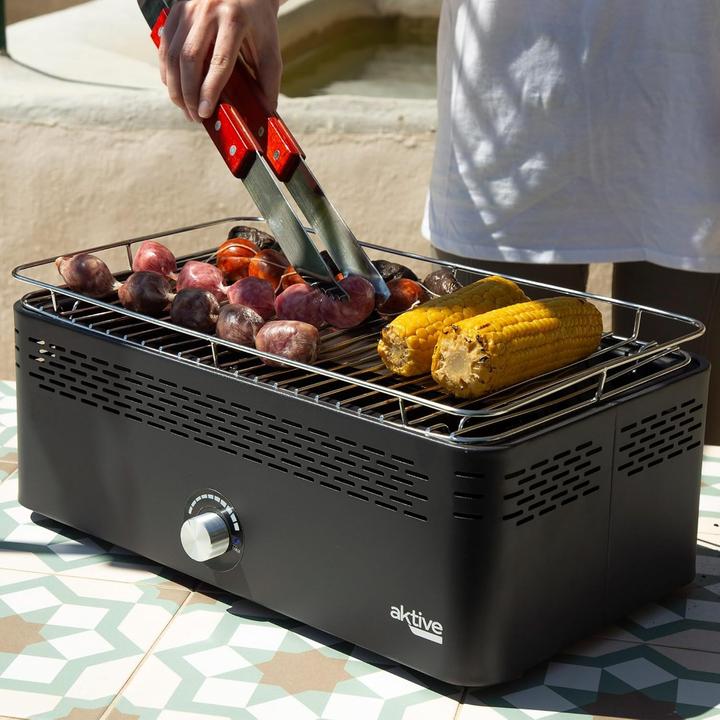 Productafbeelding Aktive Portable Smokeless Charcoal Barbecue 45 x 19 x 28 cm (42 cm)