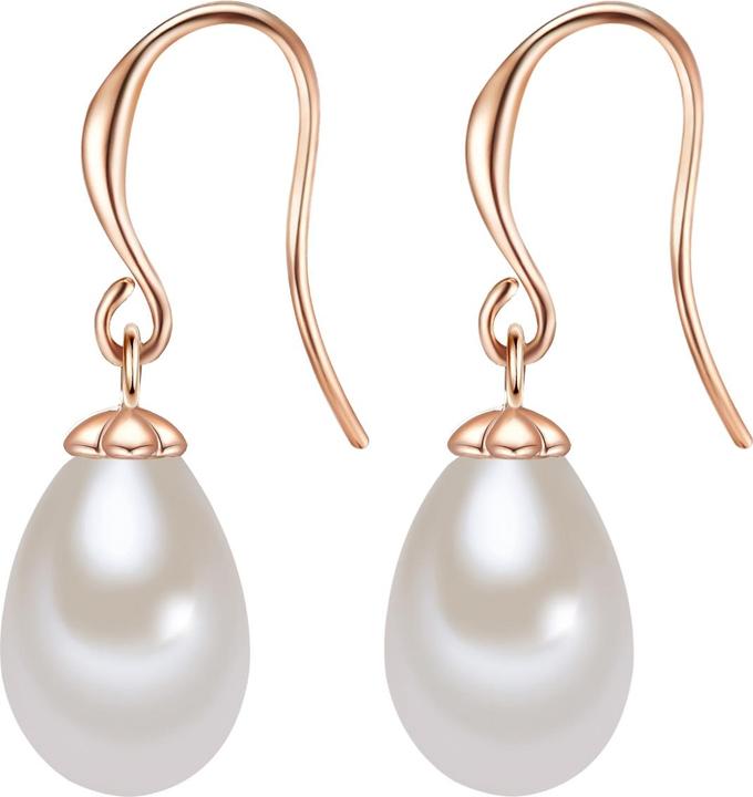 Produktbild Lulu & Jane Damen Metall-Legierung Muschelkernperle roségold - 29465 (Metall-Legierung)