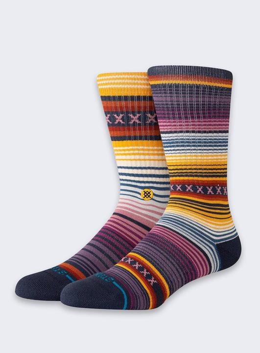 Actual product image Stance Curren Crew ST Socken 1 Paar Traube (Single pack, L)