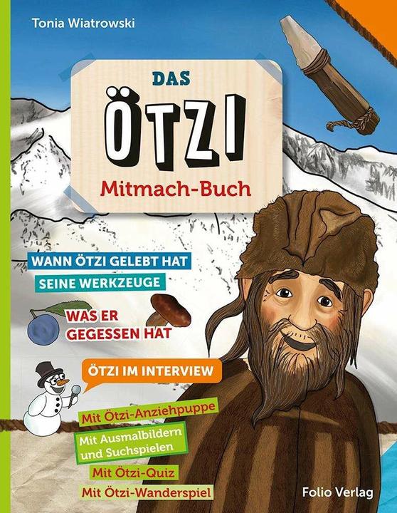 Produktbild Das Ötzi-Mitmachbuch (Deutsch, Tonia Wiatrowski, 2016)