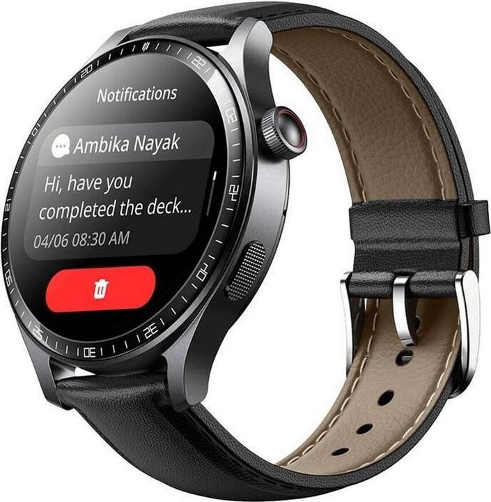 Actual product image Joyroom Classic Series JR-FC2 Pro Smart Watch (Answer/Make Call)-Space Grey (48 mm)